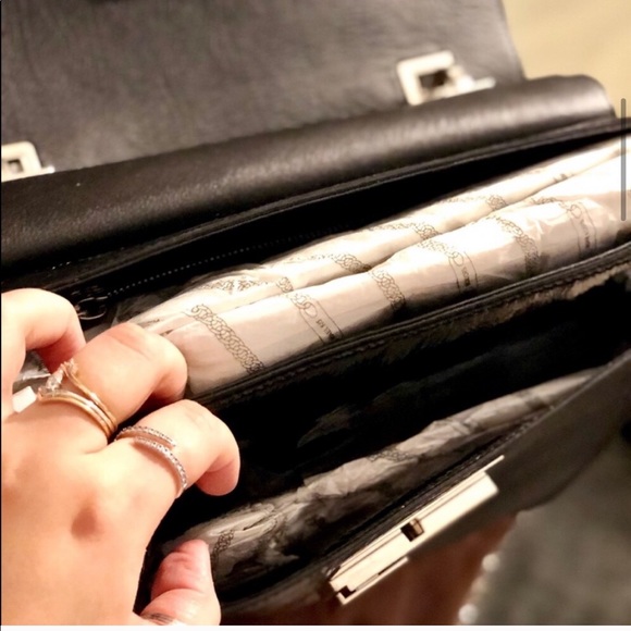 Michael Kors Quinn Crossbody Satchel Handbag Purse - Picture 7 of 16